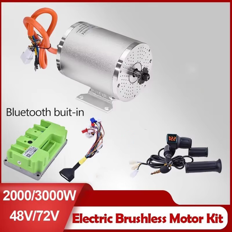 Ebike Conversion Kit 72V 3000W - Электрический бесщеточный двигатель 48 В 72