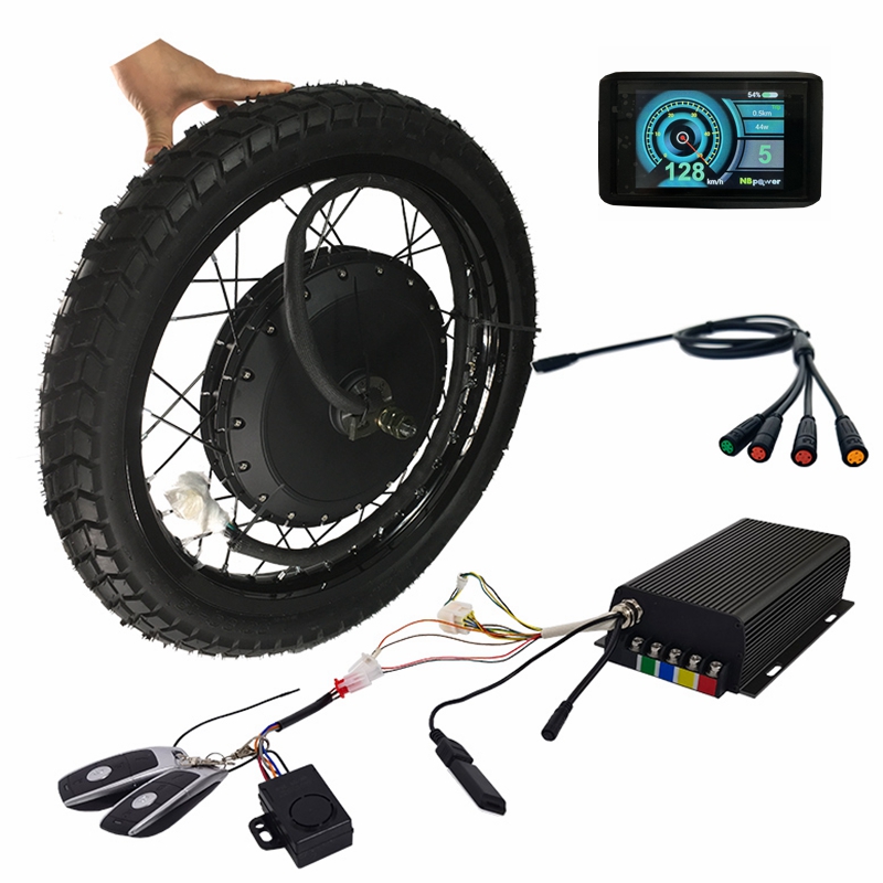 Комплект для электровелосипеда – обзор и цена 72V 5000W Hub Motor Kit